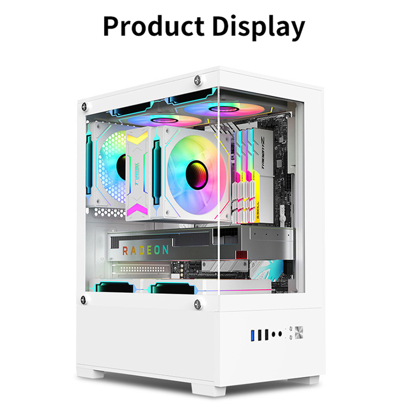 Transparent%20Desktop%20PC%20Case%20Computer%20Tower%20For%20M-ATX%20ITX%20Motherboard%20240mm%20Fans%20-%20Image%202