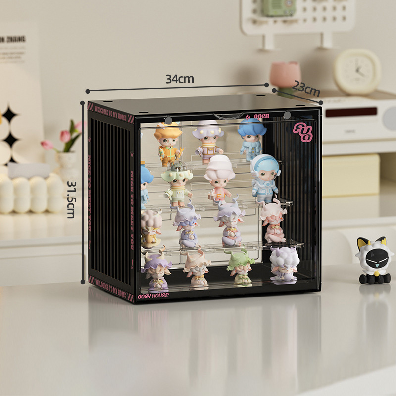 Blind box display rack storage figure acrylic container blind box display display figure figure acrylic container storage box