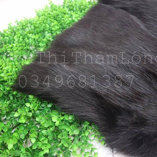 🌼Thảm lông màu đen cao cấp chụp ảnh trang trí 🌼