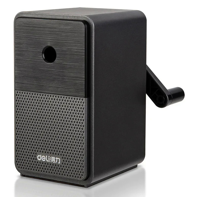 Adjustable Pencil Sharpener with Long Lasting Blade Hand Crank Table Sharpeners Machine Stationery