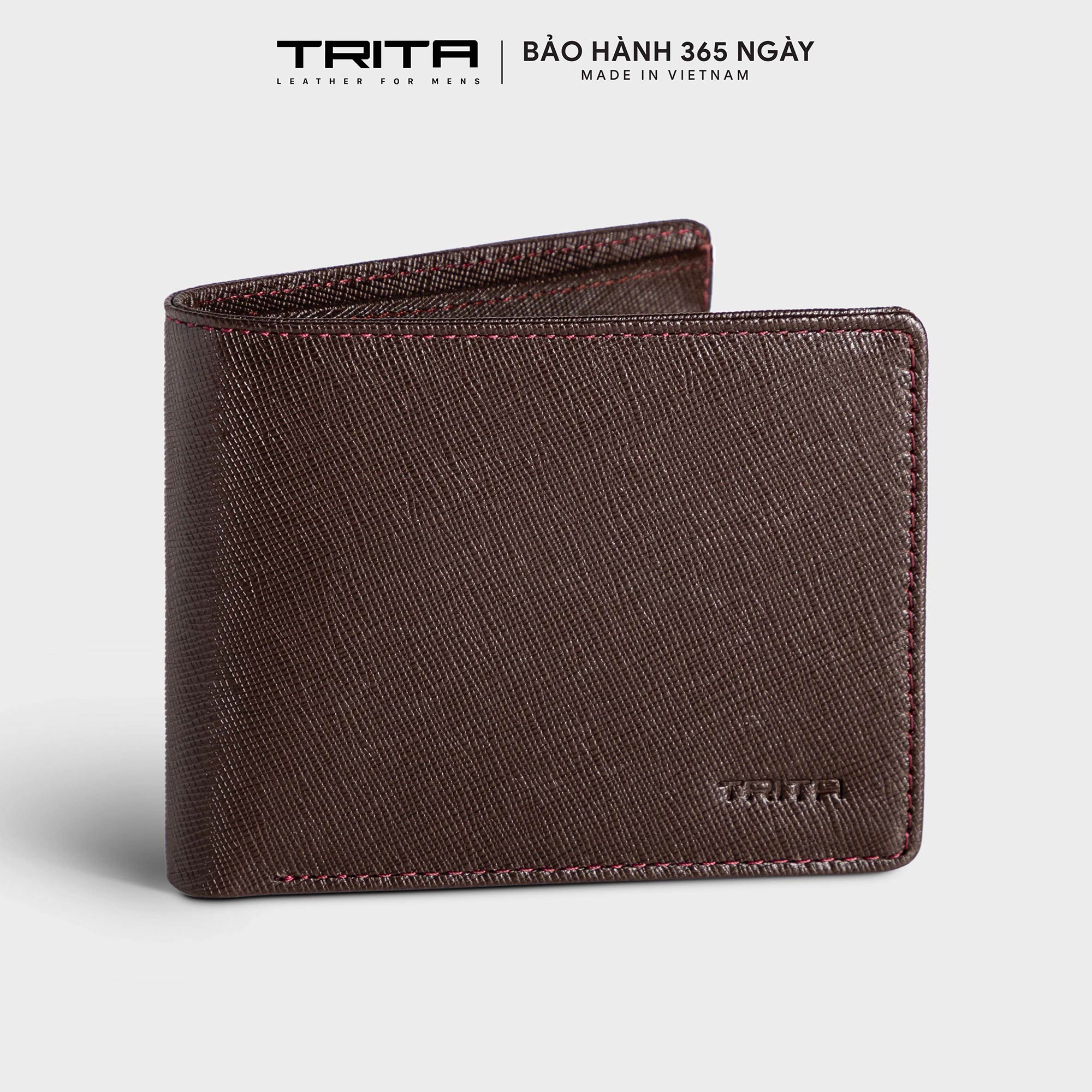 Ví nam thời trang da bò thật TRITA RVN08
