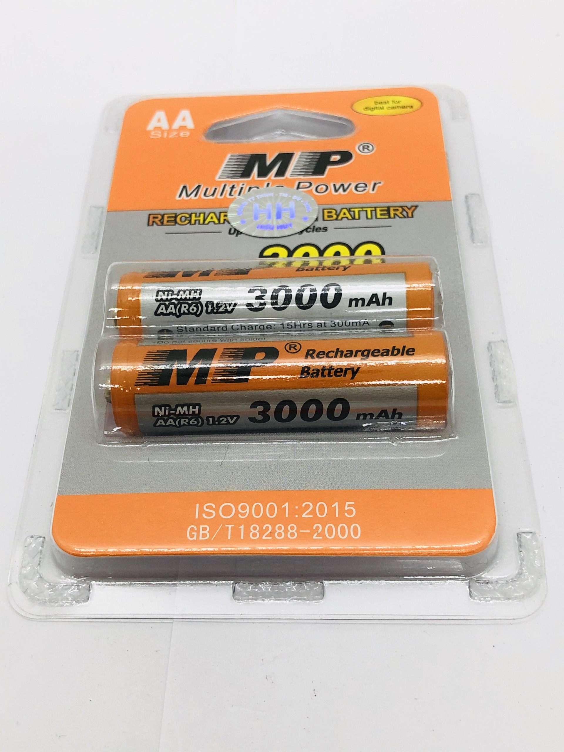 Pin sạc AA ( 2A ) 3000mAh MP Rechargeable - Điện Việt
