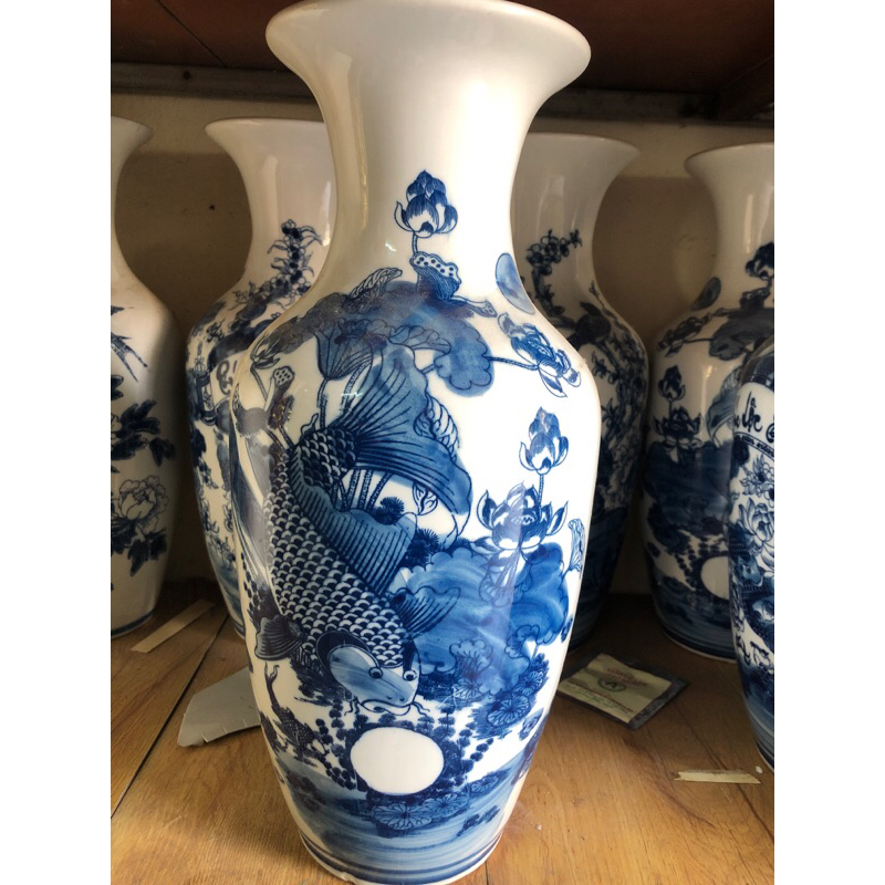 Lọ Lục Bình Cao 40cm Cắm Hoa,Đào (Lọ Hoa Thờ Giá 1 Lọ)