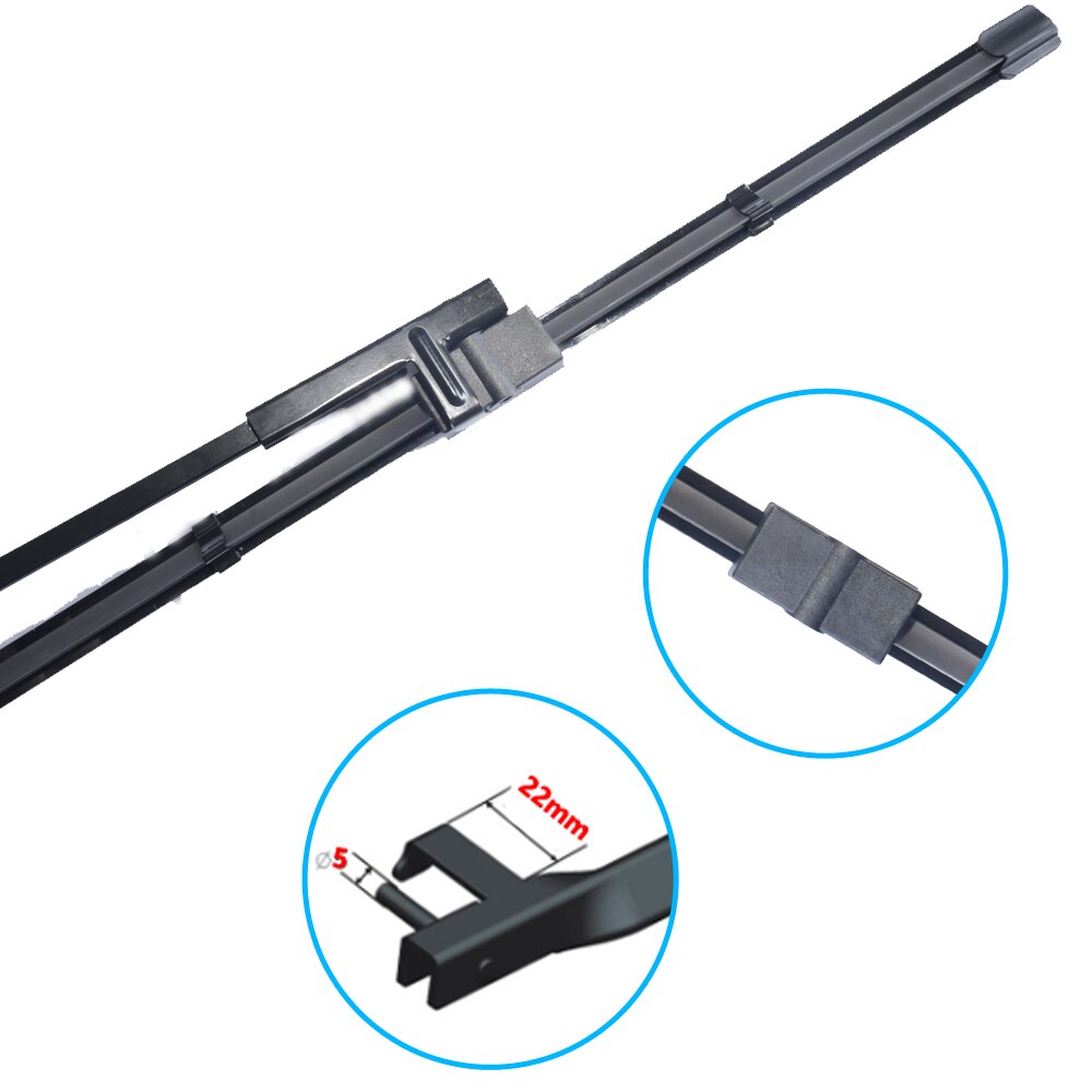 Lưỡi gạt nước xe ô tô cho Mercedes Benz E Class W211 2002 ~ 2009 Thanh gạt nước cho kính chắn gió E200 E250 E270 E280 E300 E320 E350 E400 E420 E450 E500