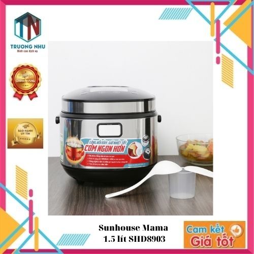 [HCM]Nồi cơm điện tử Sunhouse SHD8903 (1.8 lít)