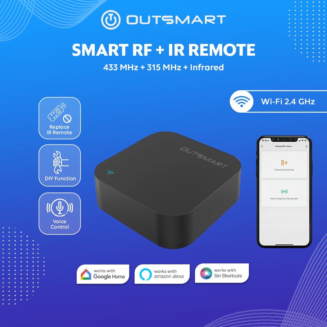 🇸🇬 ️Outsmart Wifi Universal Smart Infrared IR Remote Control Infrared