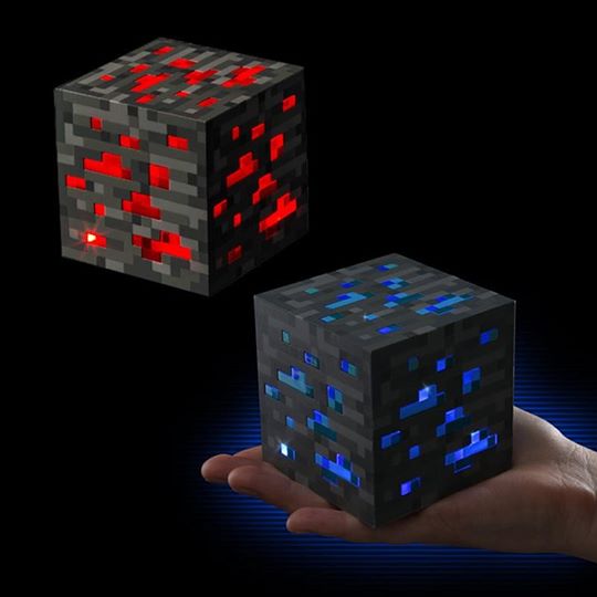Đèn khối Minecraft diamond