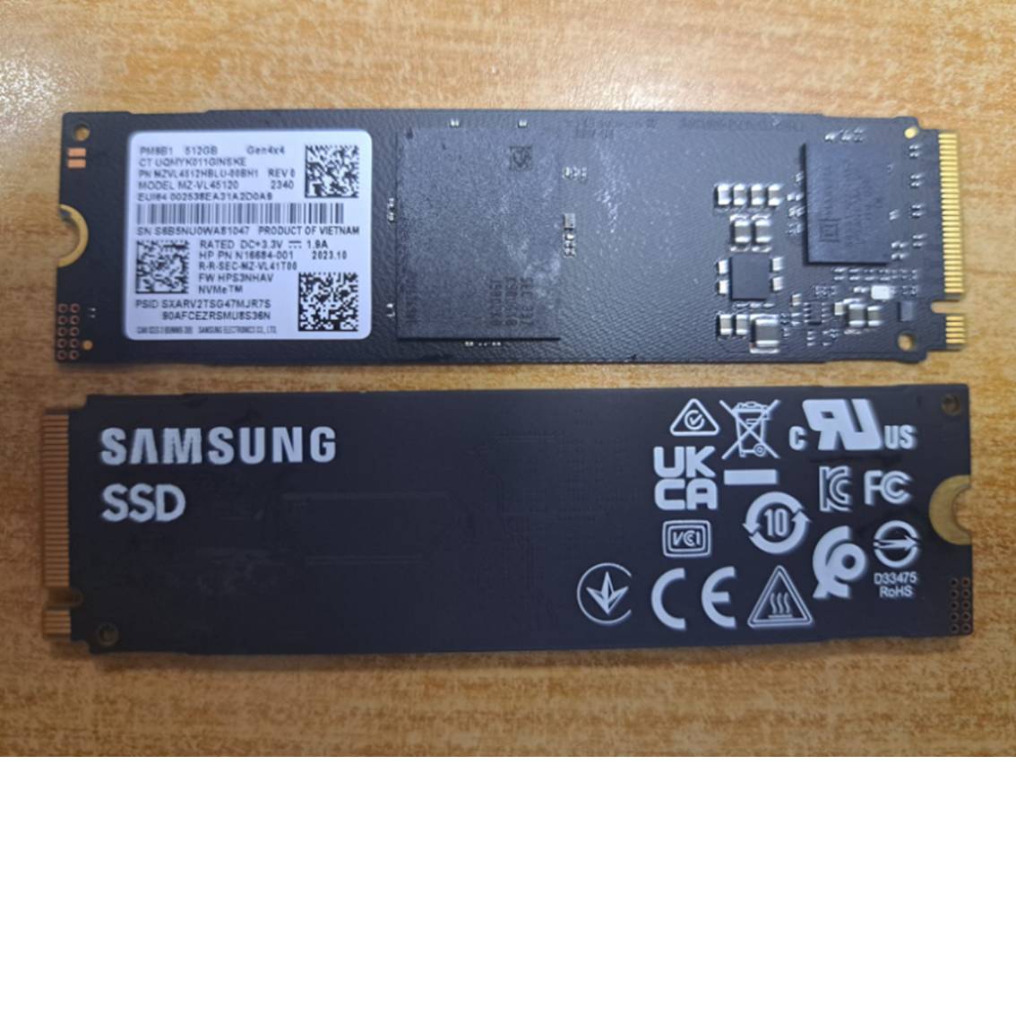 Samsung MZVL4512HBLU-00BH1 is a 512GB M.2 2280 internal solid