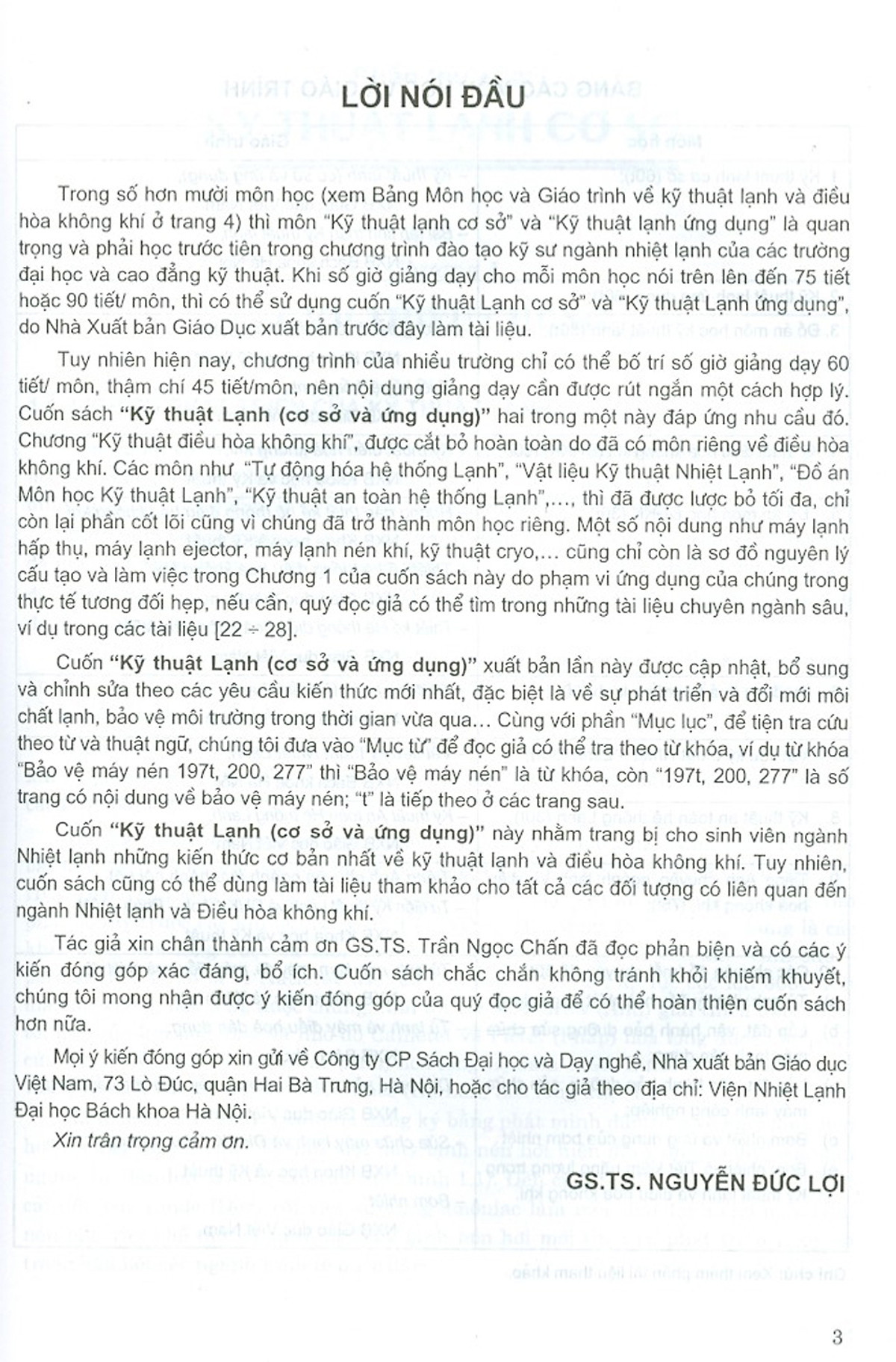 Kỹ Thuật Lạnh ( Cơ sở và ứng dụng)