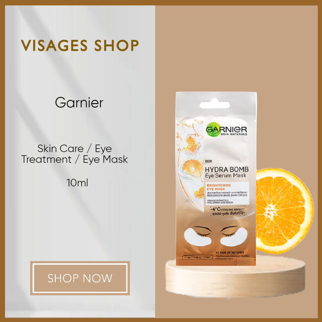 GARNIER Eye Mask Brightening (For Eyebags and Dark Circles) Lazada PH