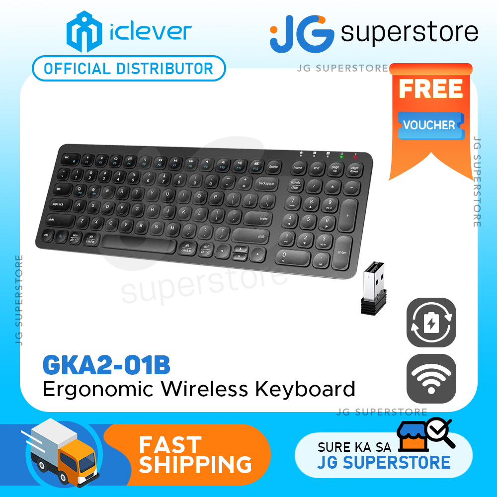 Logitech K270 Plug and Play 2.4GHz Wireless Full Size Keyboard