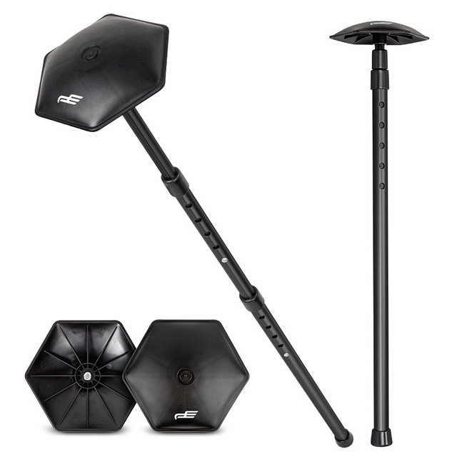【Best value for money】 Golf Bag Stand Three Section Adjustable Support Deformation Prevention.