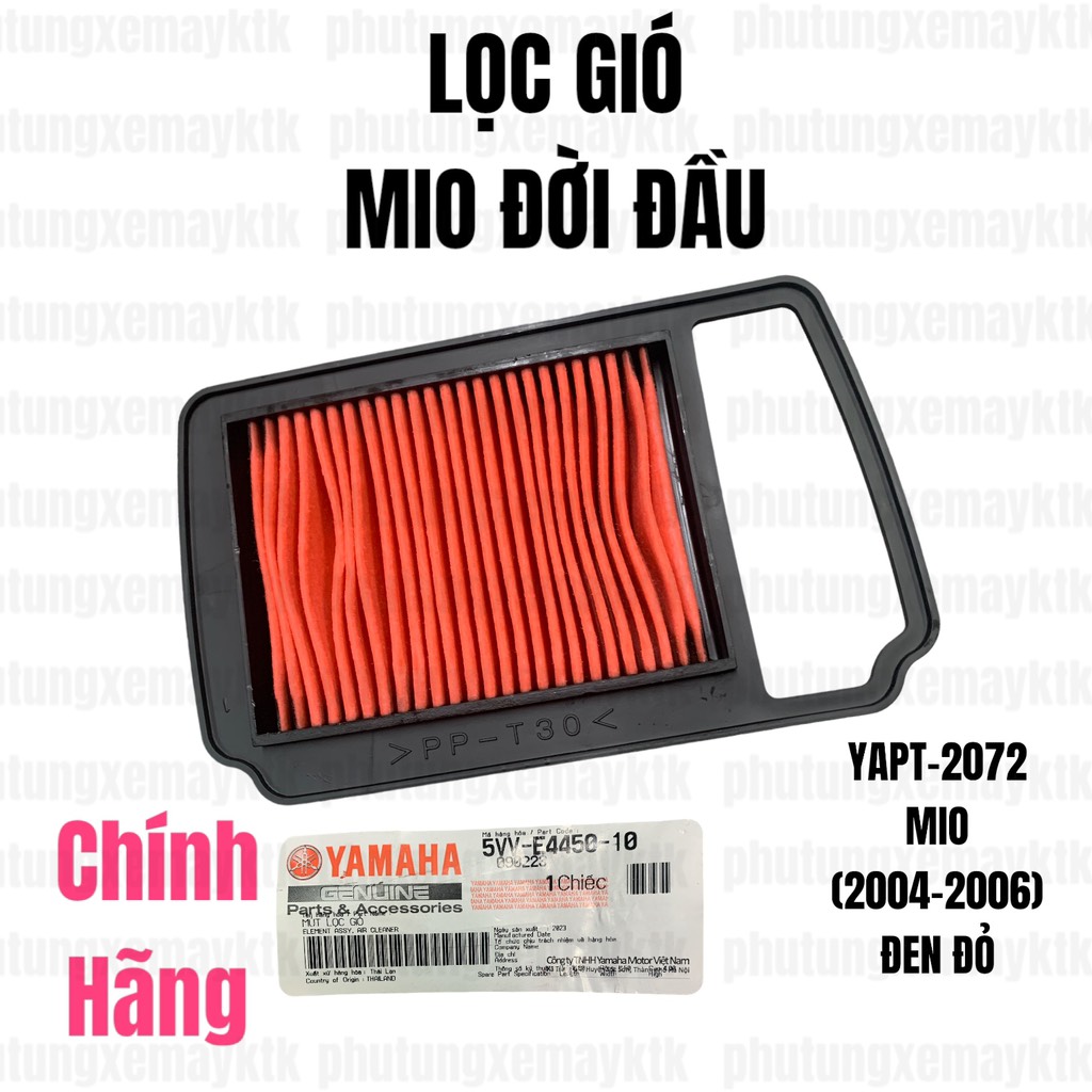 Yapt-2072-mio đời đầu lọc gió