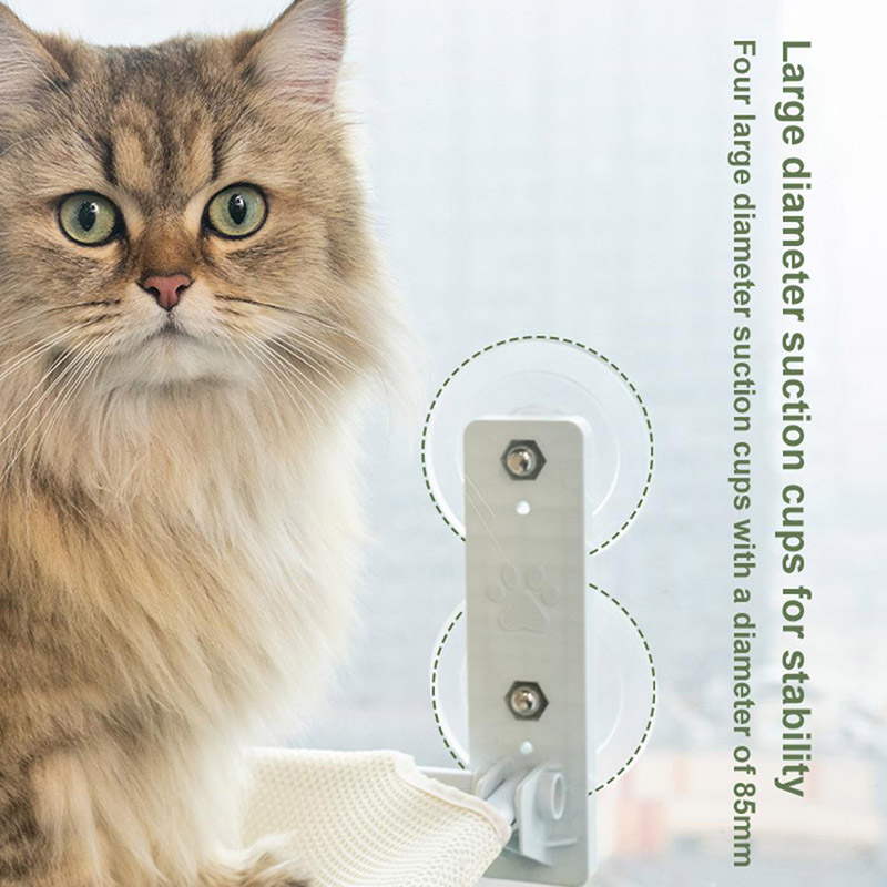 Foldable cat hammock cat litter Cat supplies Power suction cup Cat hanging windows