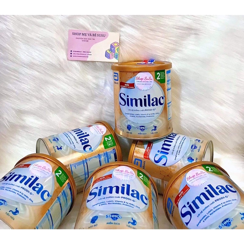 (MẪU MỚI) Sữa Similac IQ HMO số 2 cho bé 6-12 tháng 400g