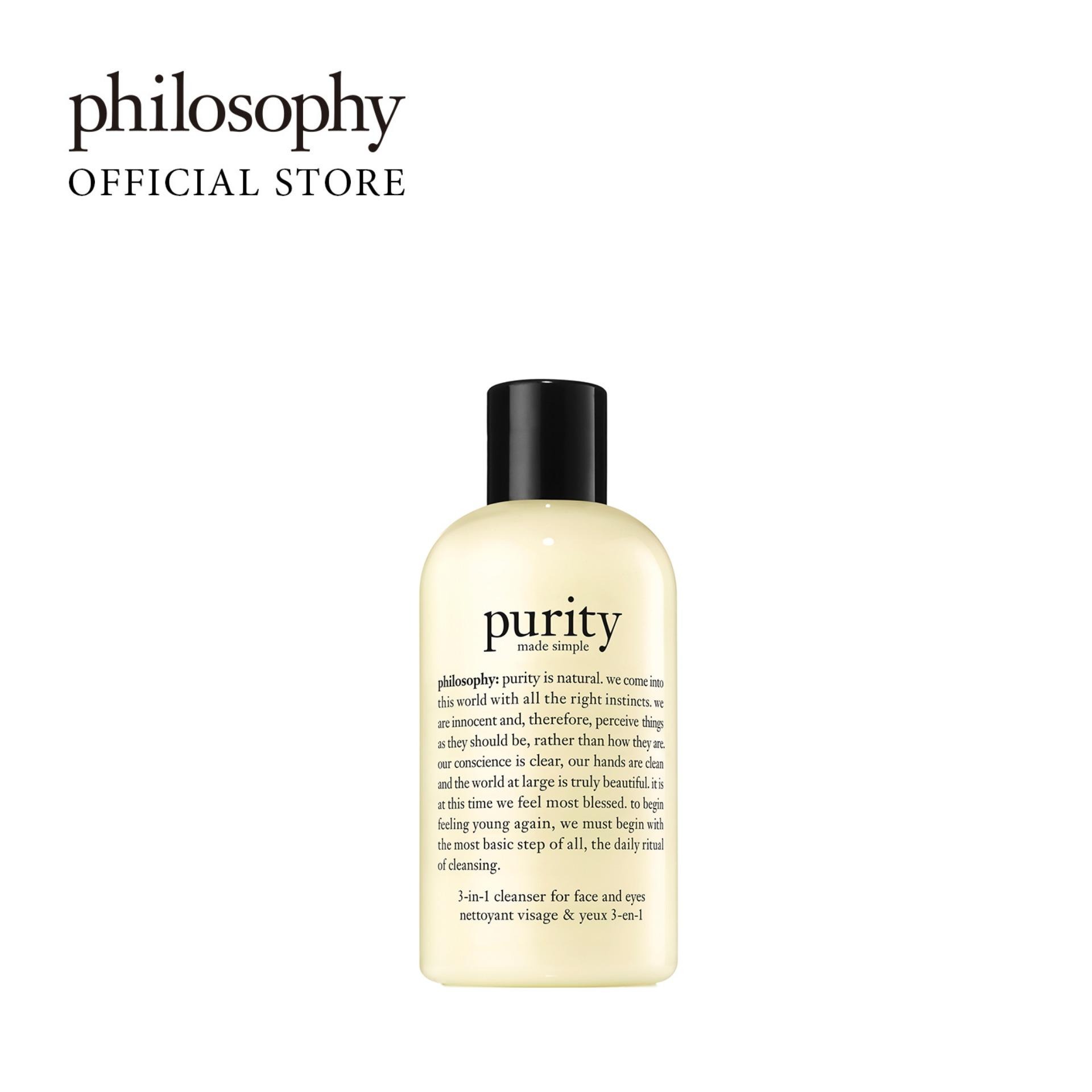 philosophy purity made simple face wash