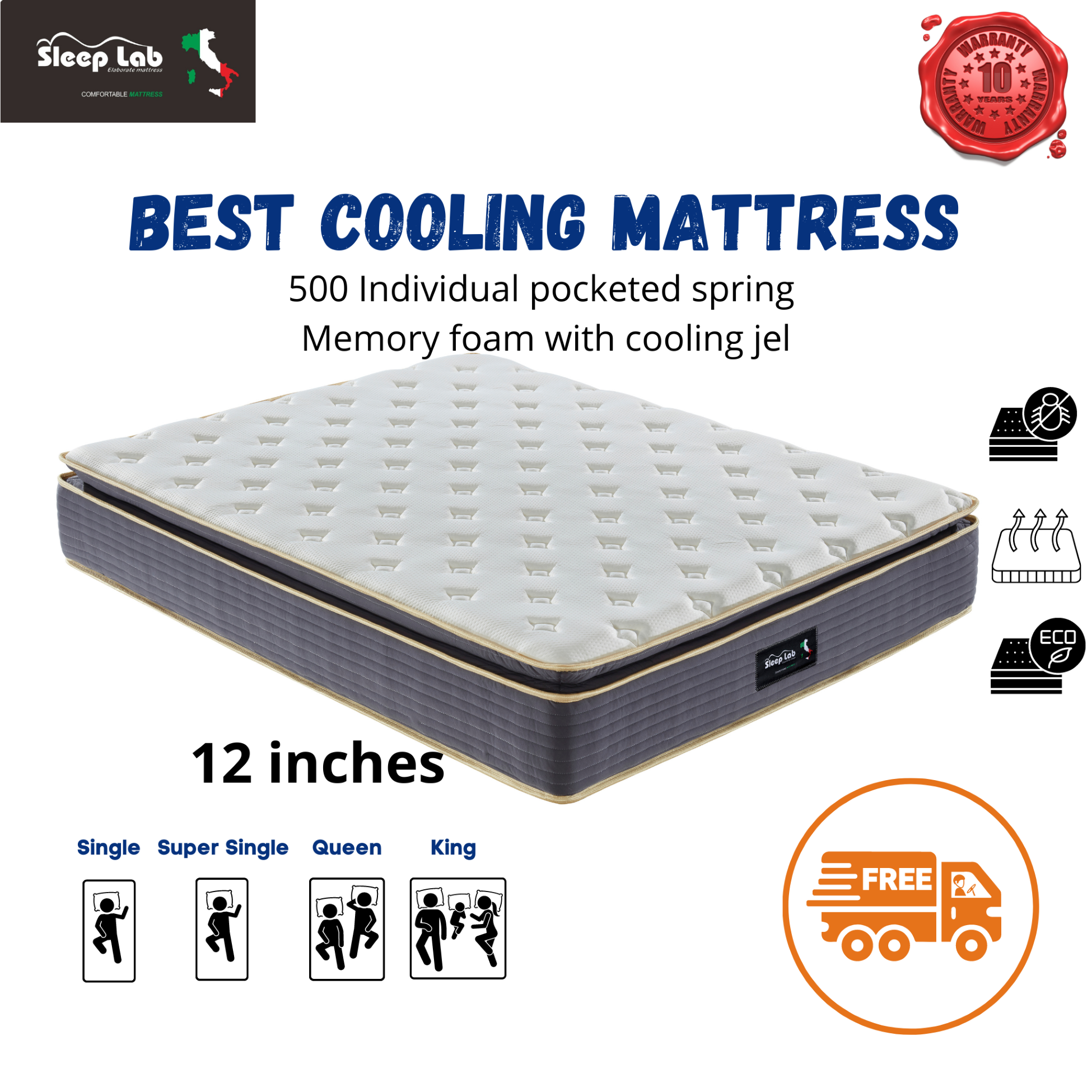 eco sleep memory foam