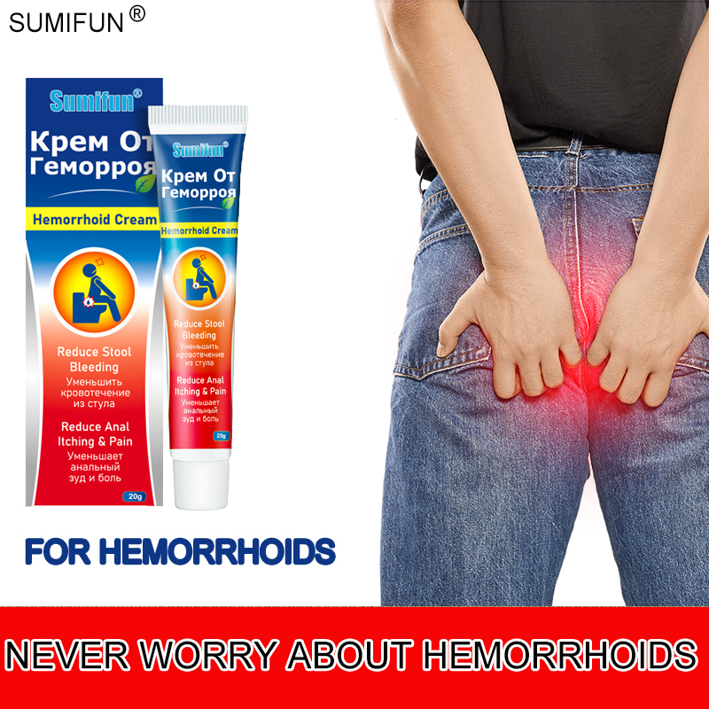 Sumifun Hemorrhoids Cream Original Huatuo Ointment Removes Toxic