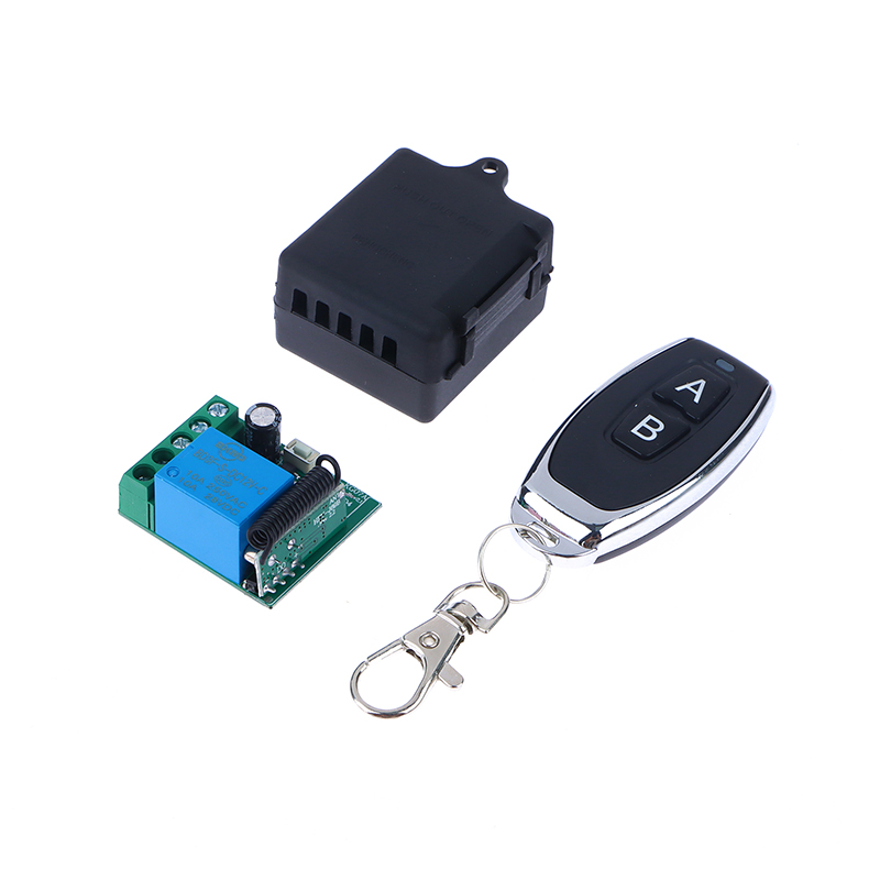 1/2pcs%20Small%20Suitcase%20220v%201ch%20Relay%20Module%20With%20Remote%20On%20Off%20Rf%20433%20Mhz%20Wireless%20Remote%20Control%20Switch%20-%20Image%202