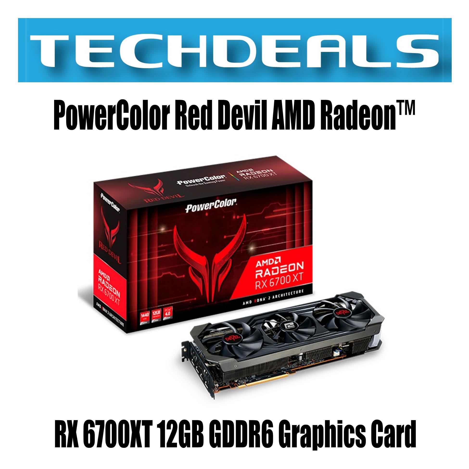 PowerColor Red Devil AMD Radeon™ RX 6700XT 12GB GDDR6 Graphics