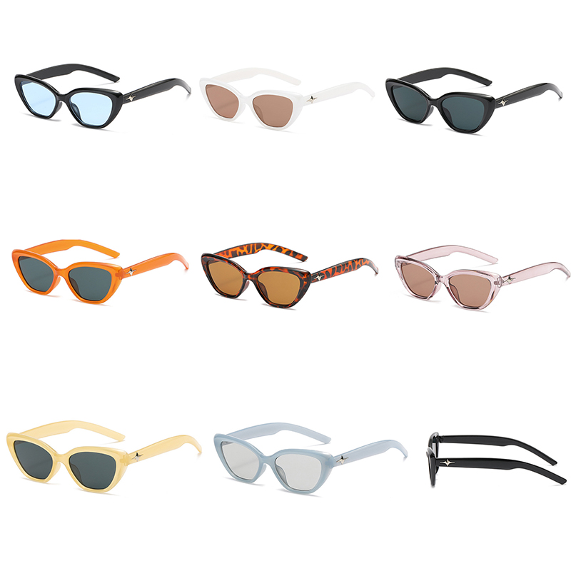 Vintage%20Triangle%20Cat%20Eye%20Star%20Sunglasses%20Fashion%20Small%20Face%20Sunglasses%20For%20Women%20Solid%20Color%20Sun%20Glasses%20Sunshade%20Sunglasses%20Netiie%20-%20Image%203