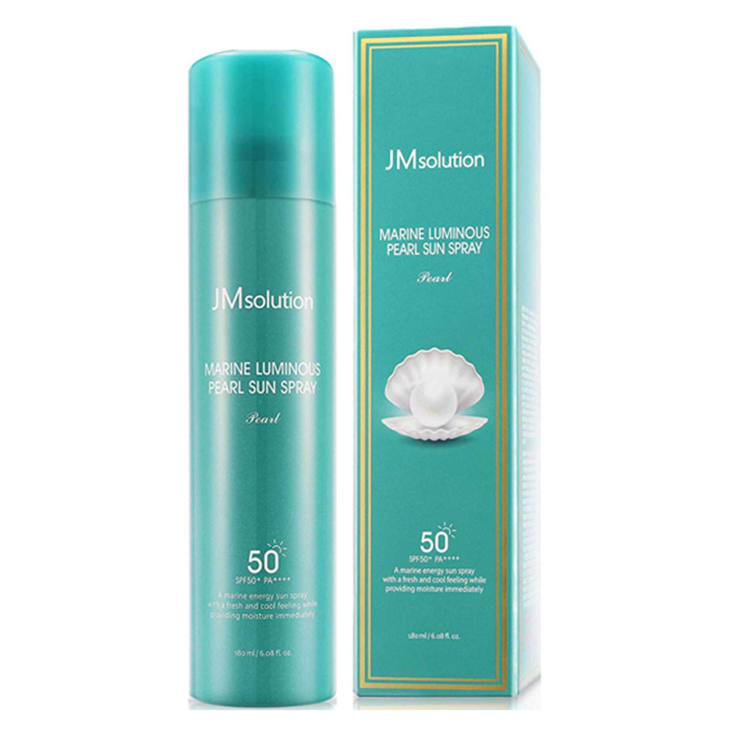 Xịt Chống Nắng Nâng Tone Da JM Solution Luminous Sun Spray 180ml