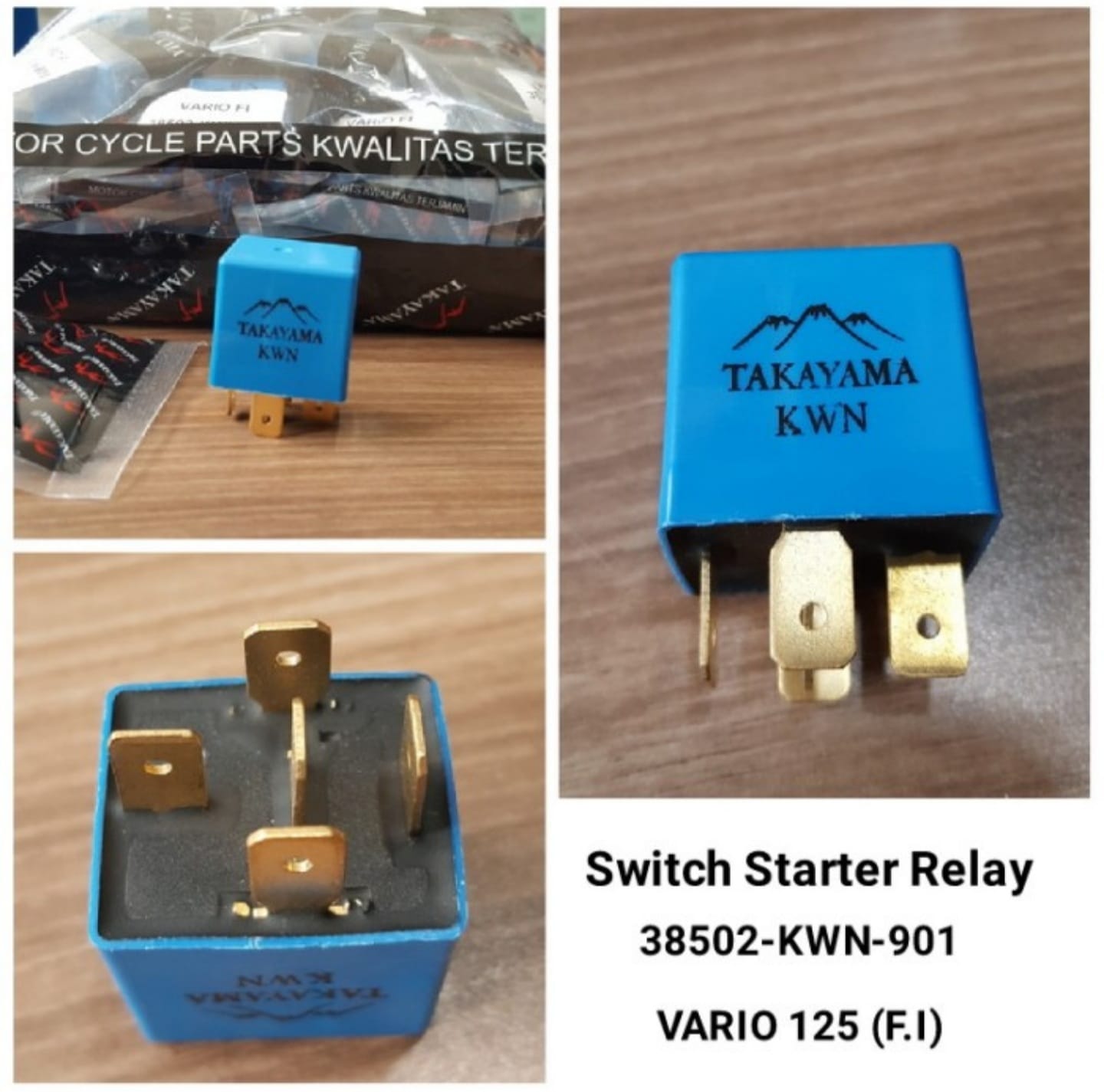 RELAY COMP POWER STATER KAKI 5 VARIO 125 F1 OLD VARIO 125 150 ESP PCX