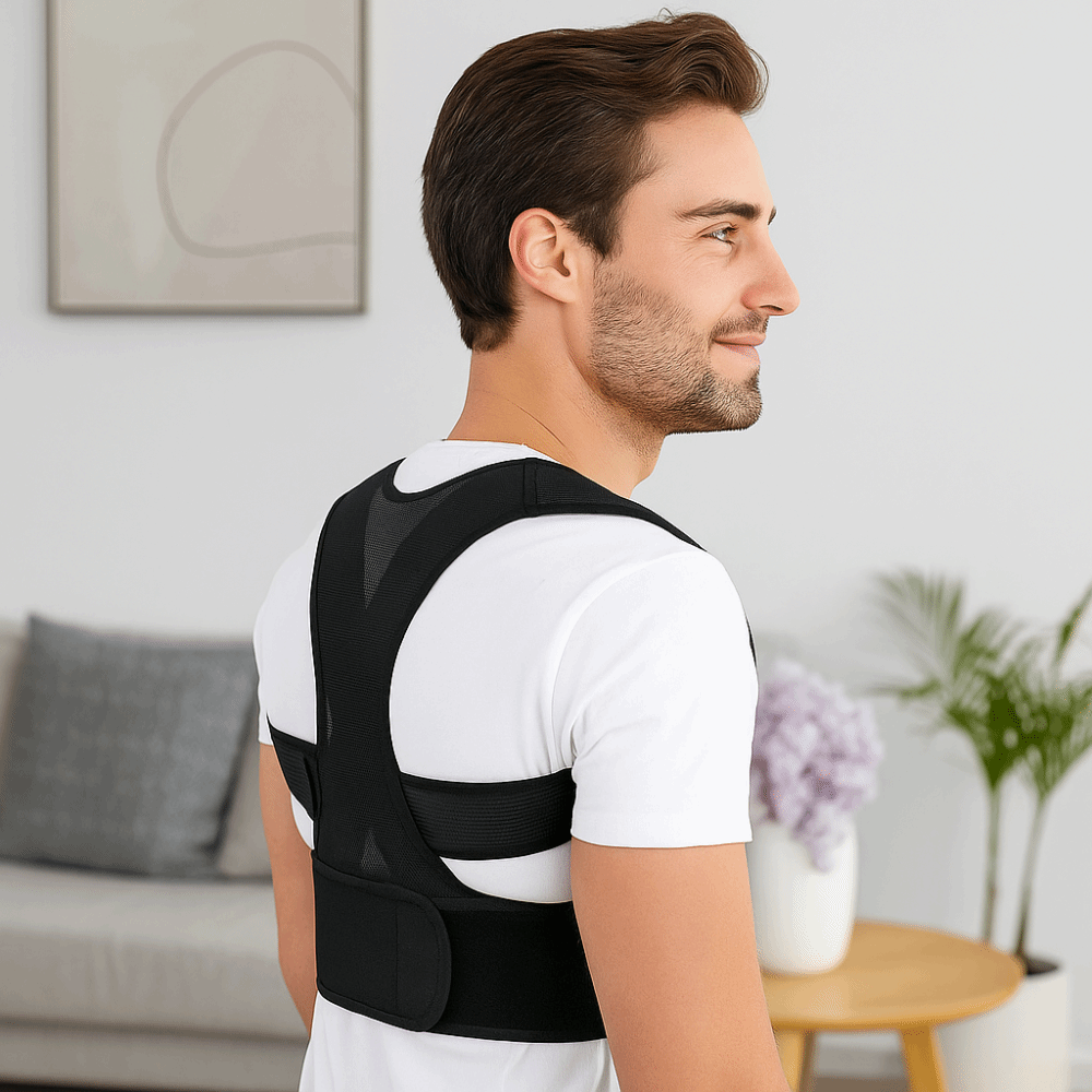 Support Device With Straps Anti Hunchback Posture Corrector Spinal ...