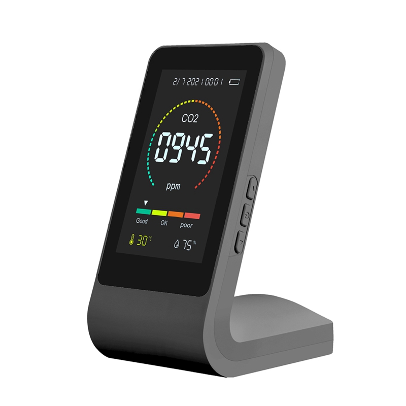 1Set 3 In1 CO2 Meter Smart Air Quality Detector Digital Temperature Humidity Sensor Tester