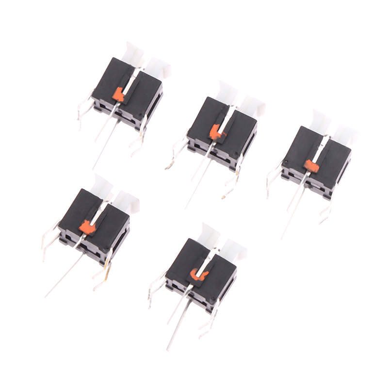 5Pcs TS-H002 6*6*7 Illuminated Tact Switch 4 Pin DIP Type Tactile ...