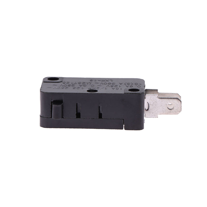 Micro-interrupteur à Bouton-poussoir KW1-103 - 16A 250V - 2 Broches Normalement Fermé - Lot De 5 - Pour Micro-ondes, Lave-linge...