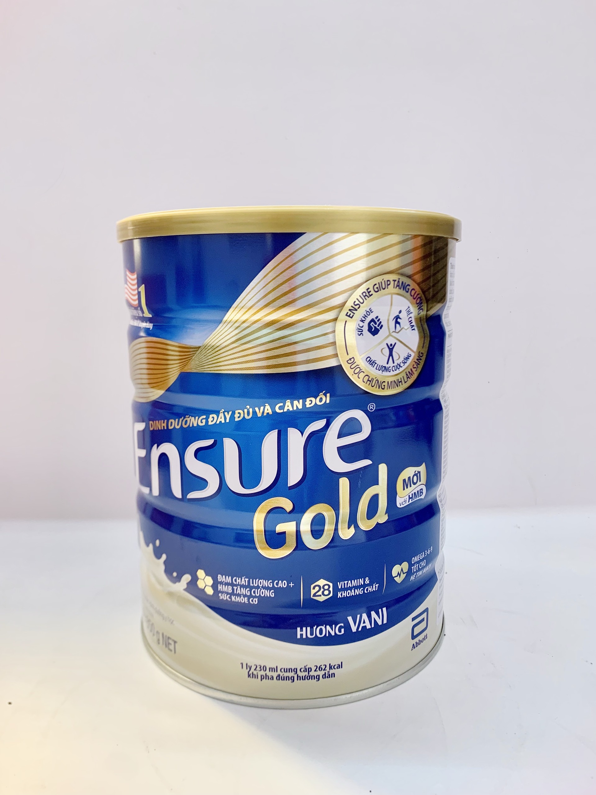 Sữa bột Ensure Gold Abbott hương vani 850g