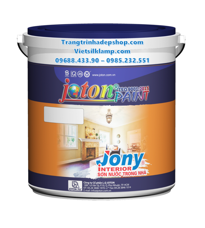 Sơn màu - Sơn nội thất gốc nước JOTON JONY (18L)
