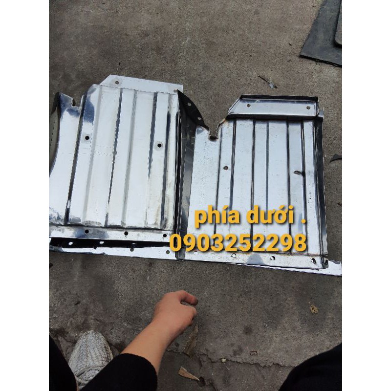 vè chắn bùn trước k200 ,k250  bongo3,  inox đủ đôi
