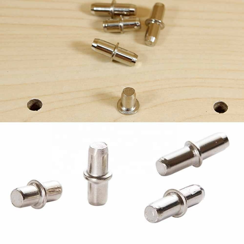 (Túi 50 con) Chốt Sắt đỡ kệ 5mm / Chốt đợt 5x17/ Trục sắt đỡ kệ 5 ly