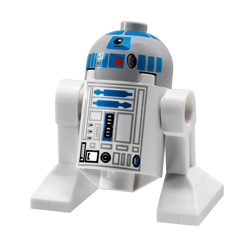 LEGO Star Wars SW0217 R2-d2 Minifigure Droid With Light Bluish Gray Head for sale online 