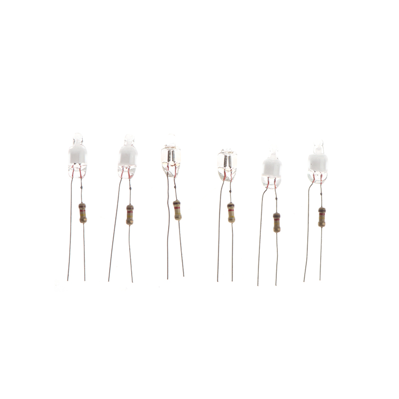 10Pcs Neon Indicator Light Green Red Blue Signs 6mm Neon Lamp Glow 2 Copper Wire 6X13mm Neon Indicator Bulbs. 