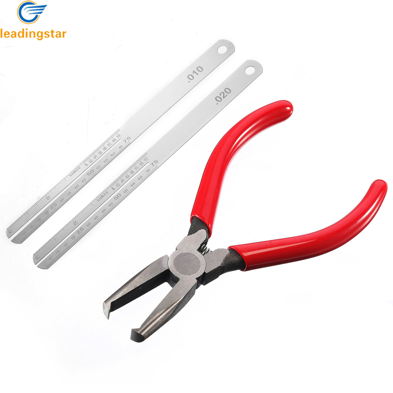 LeadingStar Fast Delivery 6 Inch Fret Puller Flat Head Plier Professional Guitar Bass String Fret Puller Fret Nipper Tool With Steel Plates