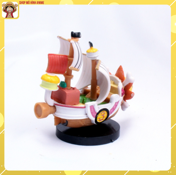 Mô Hình Thuyền One Piece, Thuyền Thousand Sunny Cao 9cm, Mô Hình Decor Trang Trí, Bộ Sưu Tập Nhân Vật
