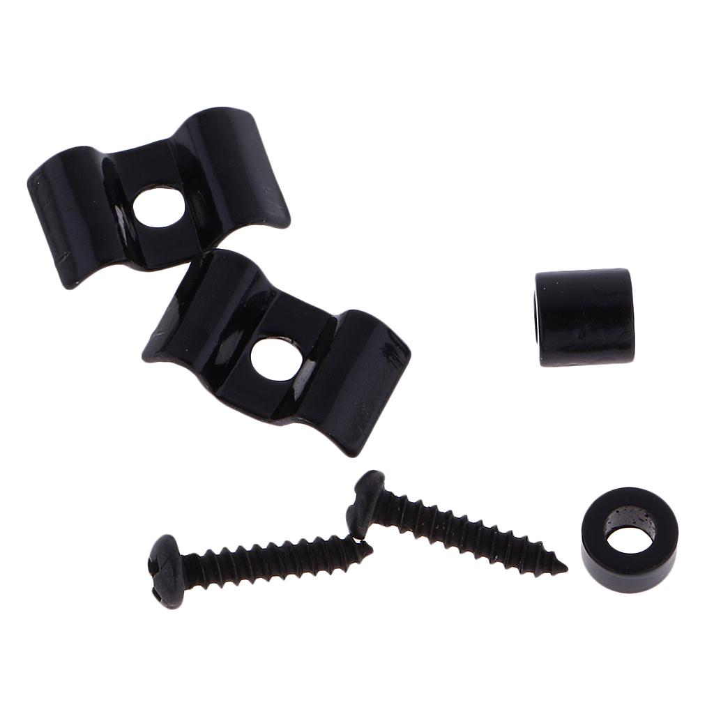 CCcool 2X Guitar Con lăn dây cây lưu giữ hướng dẫn với ốc vít