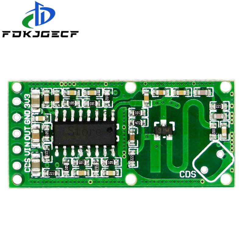 RCWL-0516 microwave radar sensor module Human body induction switch module Intelligent sensor Output 3.3V integrated circuit