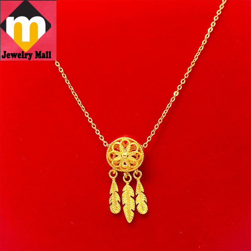 Gold tone Red nagapadam Kerala style necklace dj-37626 – dreamjwell