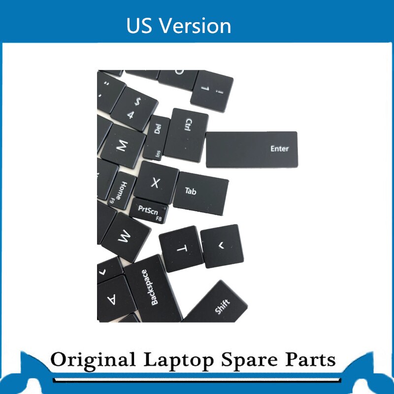 Original US Key Cap For Surface Laptop 3 4 1868 Keycap English Black