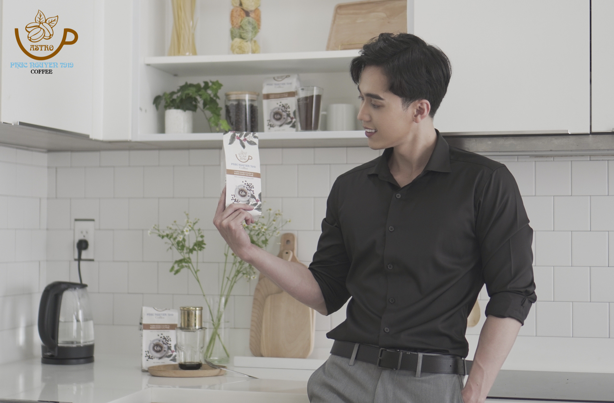 (Freeship) Gói 1 kg (Astro Coffee - Blend Natural)(100% Hạt Cà Phê Nguyên Chất) - Vị Ngon Từ Cách Chế Biến