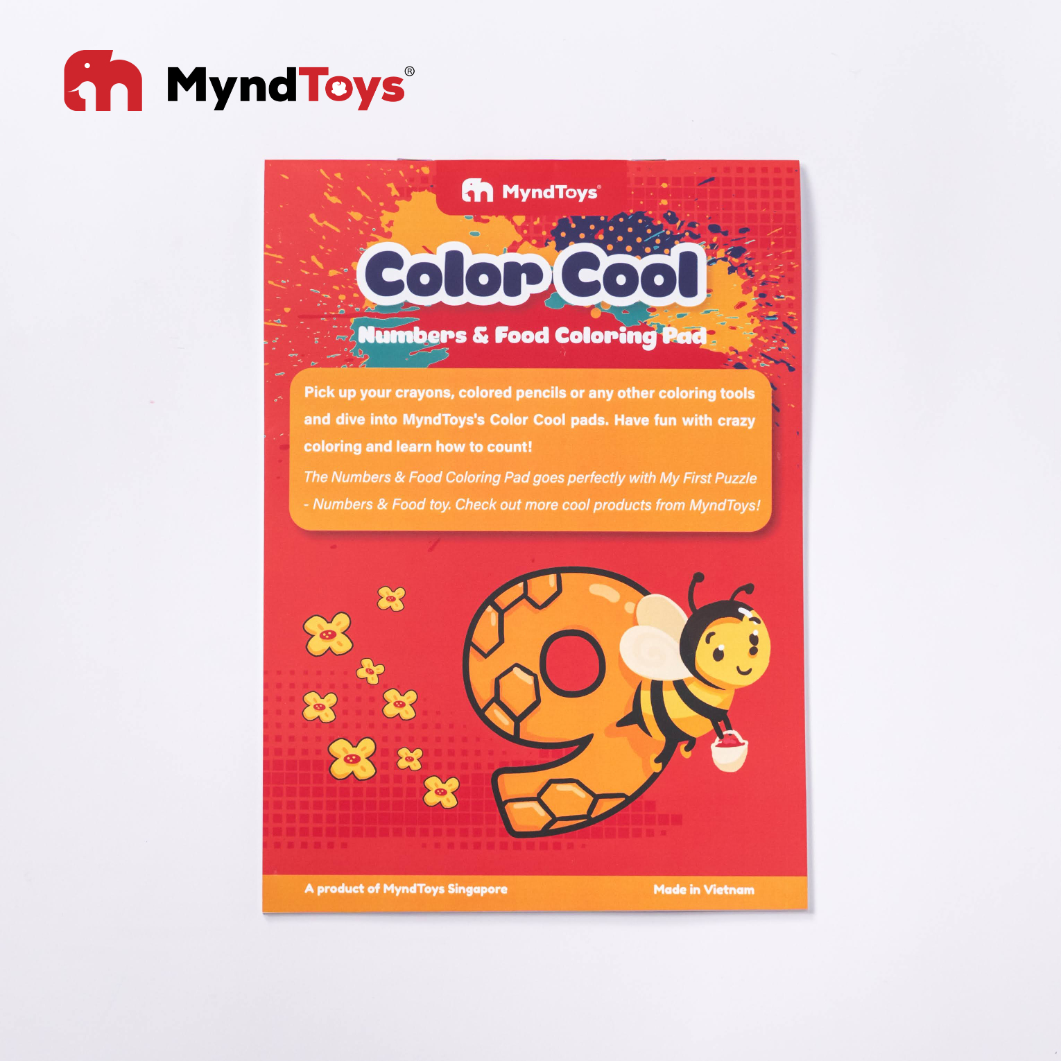 Tập tô màu myndtoys cao cấp nhiều chủ đề cho bé từ 3 tuổi - rinstore - ảnh sản phẩm 10