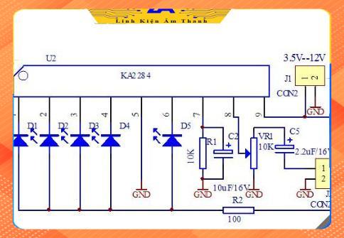 IC Nháy Theo Nhạc KA 2284 - 6884 [giá 2 con]