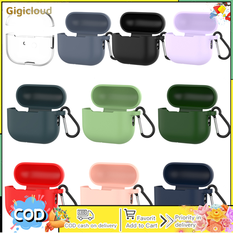 Silicone Cover Case Compatible For Airpods Pro 2 Bluetooth-compatible Headset (with Lanyard Carabiner)