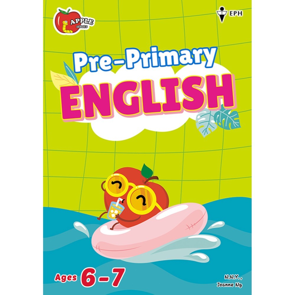 小学生向け数学・英語教科書セットBAHASA-MALAYSIA 教育出版社EPH】APPLE PRE-PRIMARY ENGLISH/BAHASA MELAYU/MATHS
