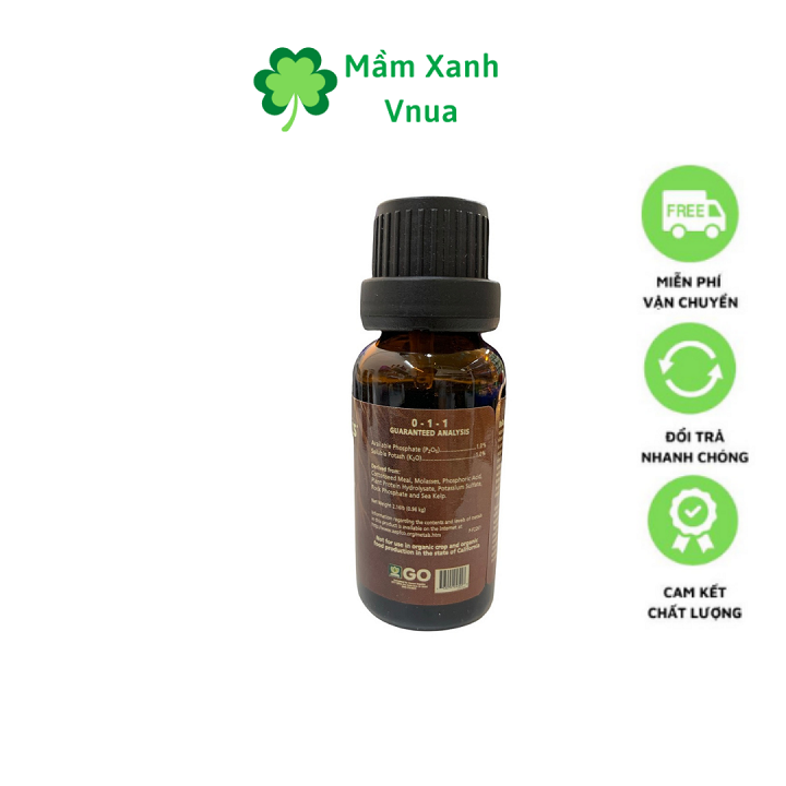 Kích Rễ Hữu Cơ - Bio Root 0-1-1 Chai 20ml - Siêu Kích Rễ