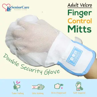 velcro scratch mitts